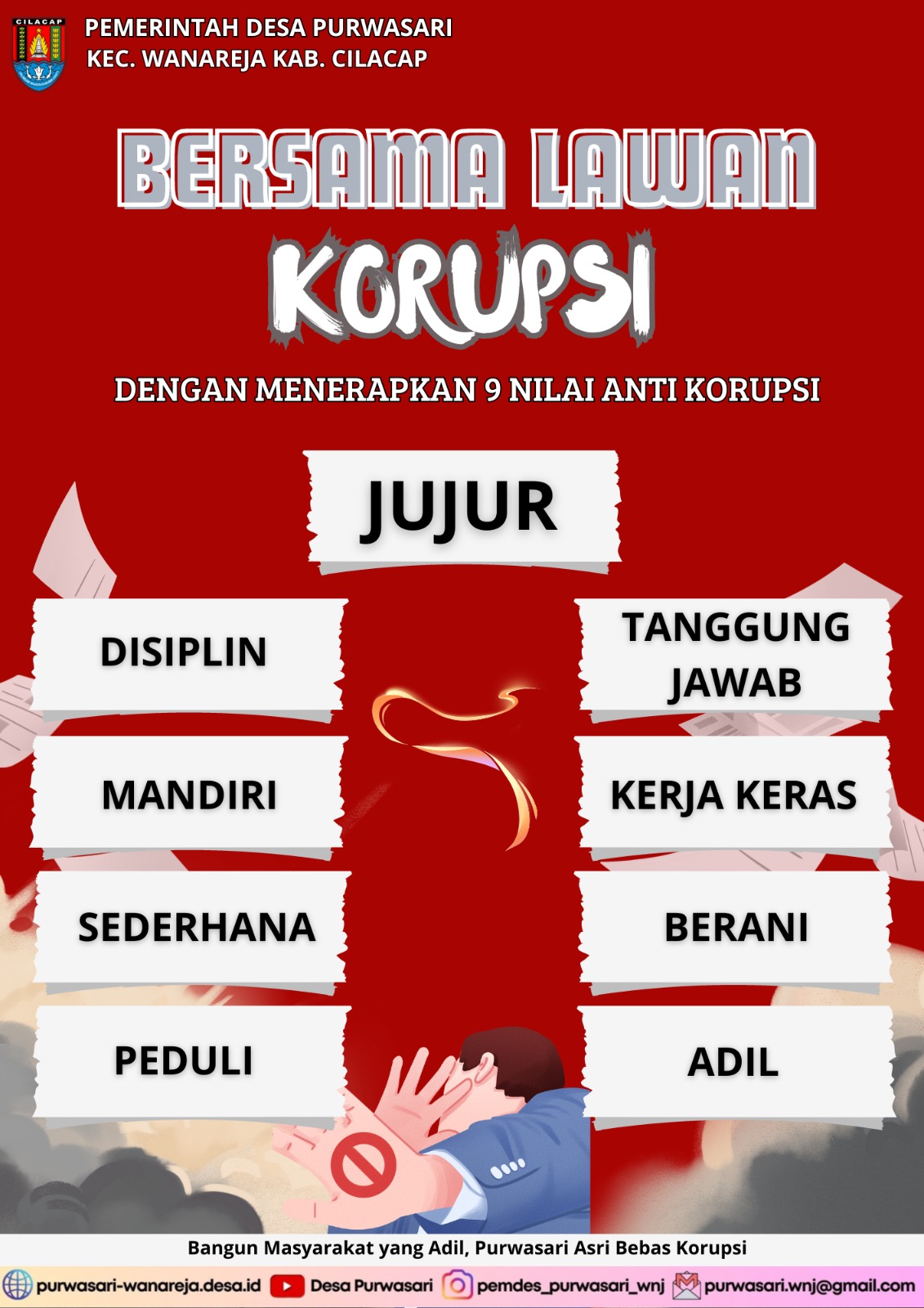 9 NILAI ANTI KORUPSI
